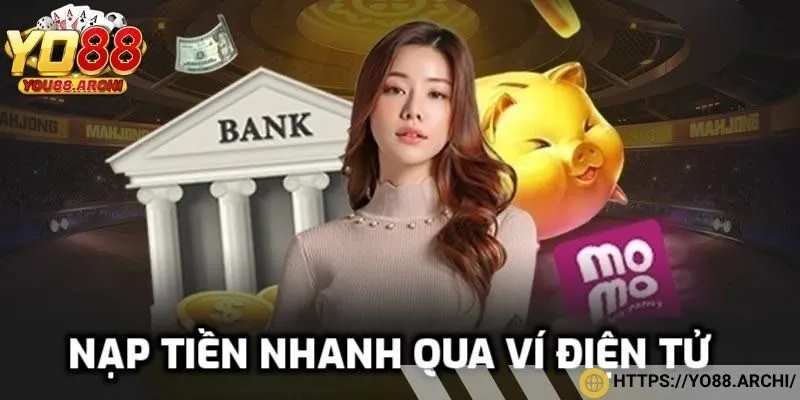 Bet thủ có thể giao dịch qua ví điện tử
